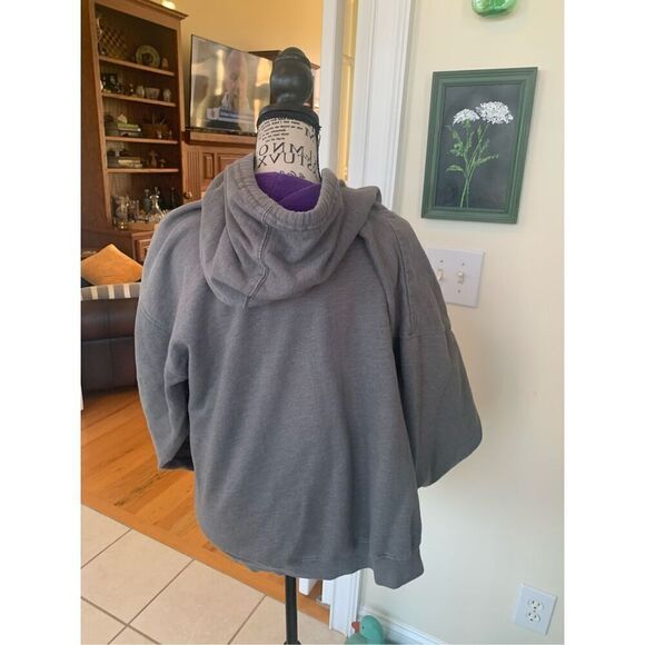 LSU Gray Hoodie Unisex - Picture 4 of 7